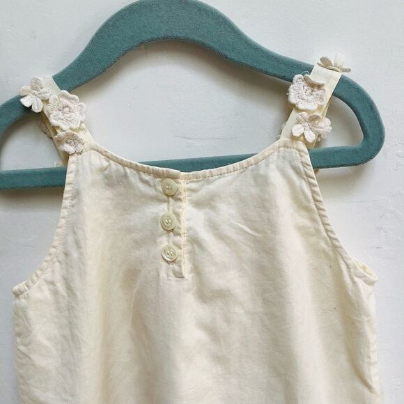 CYNTHIA VINCENT CREAM COTTON SUNDRESS SIZE 6 EUC - Picture 4 of 10